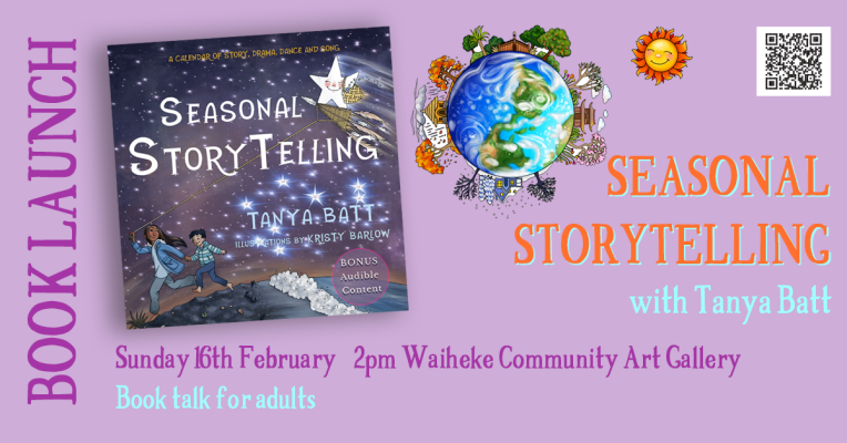 Art Gallery Invite Seasonal Storytelling Tanya Batt Book Launch 16FEB