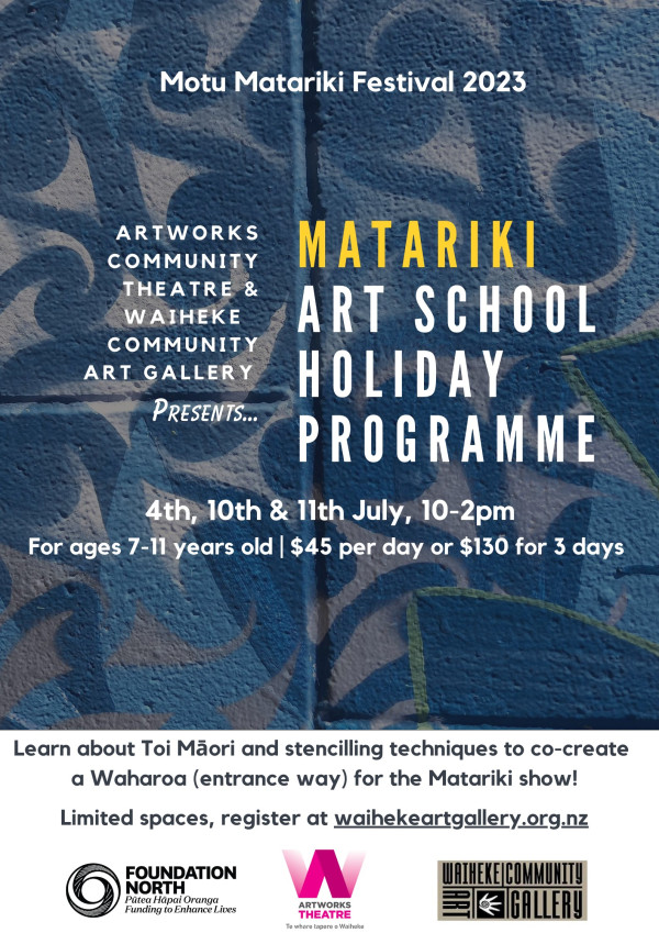Matariki School Holiday Programme July 2023