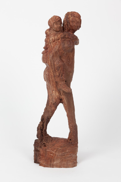Wanda Gillespie piggy back portrait1