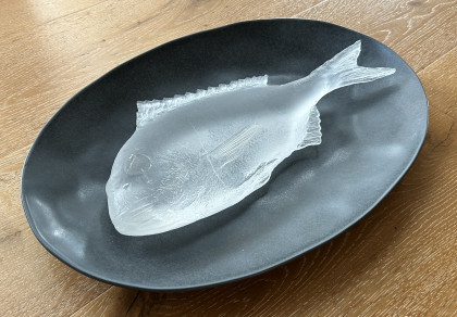 Last Supper Sally Smith Crystal Glass Image 2