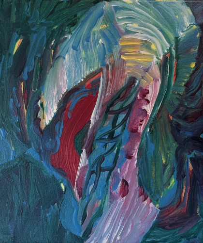 Metamorphosis 4 oil on canvas Ekaterina Dimieva 2025 v2