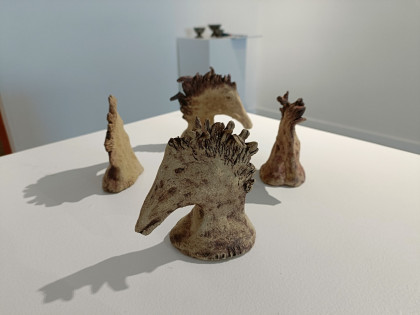 Naawie Tutugoro Equine figurines 1 2 4 5